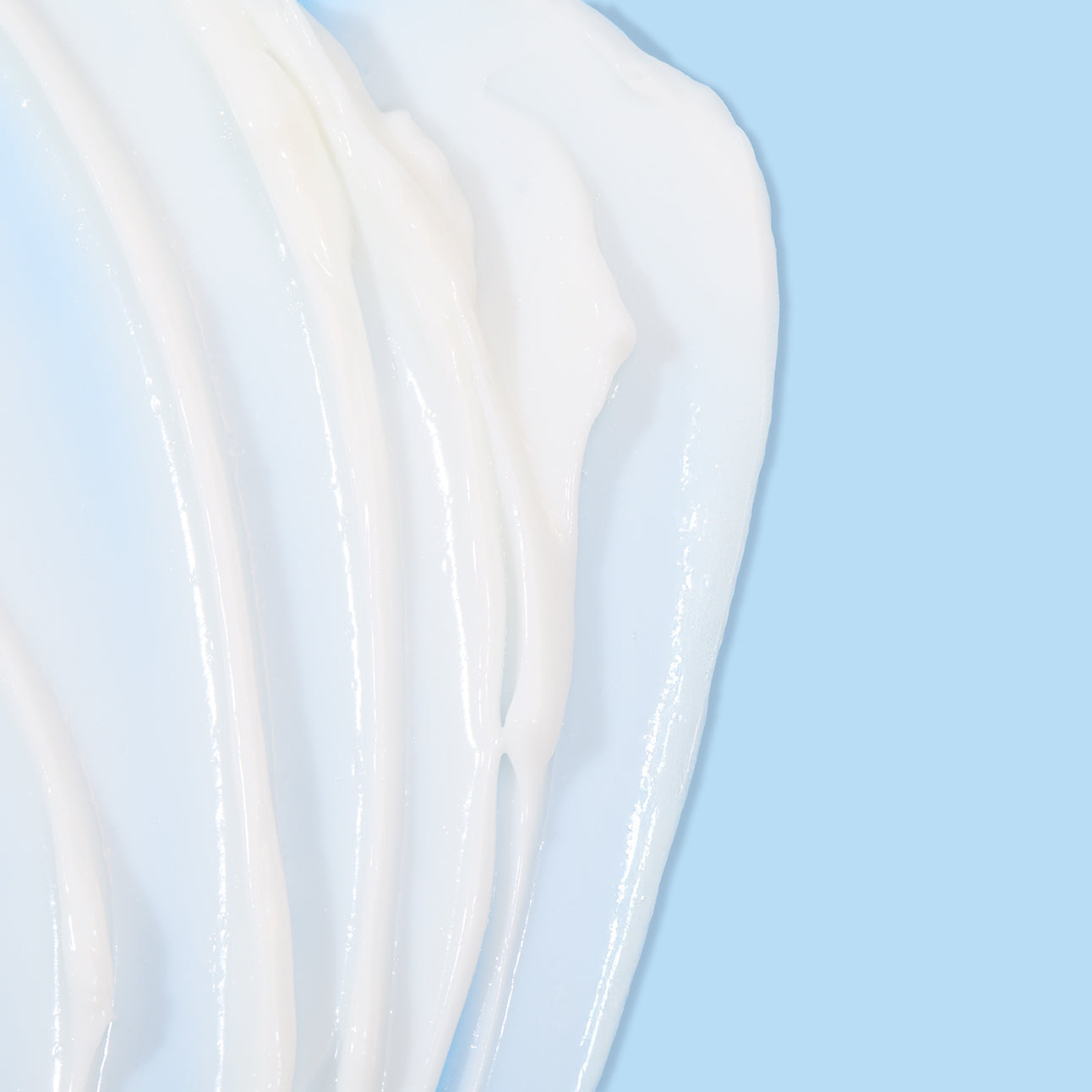 White texture on a light blue background