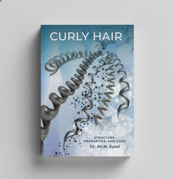 dr syed curly hair book front