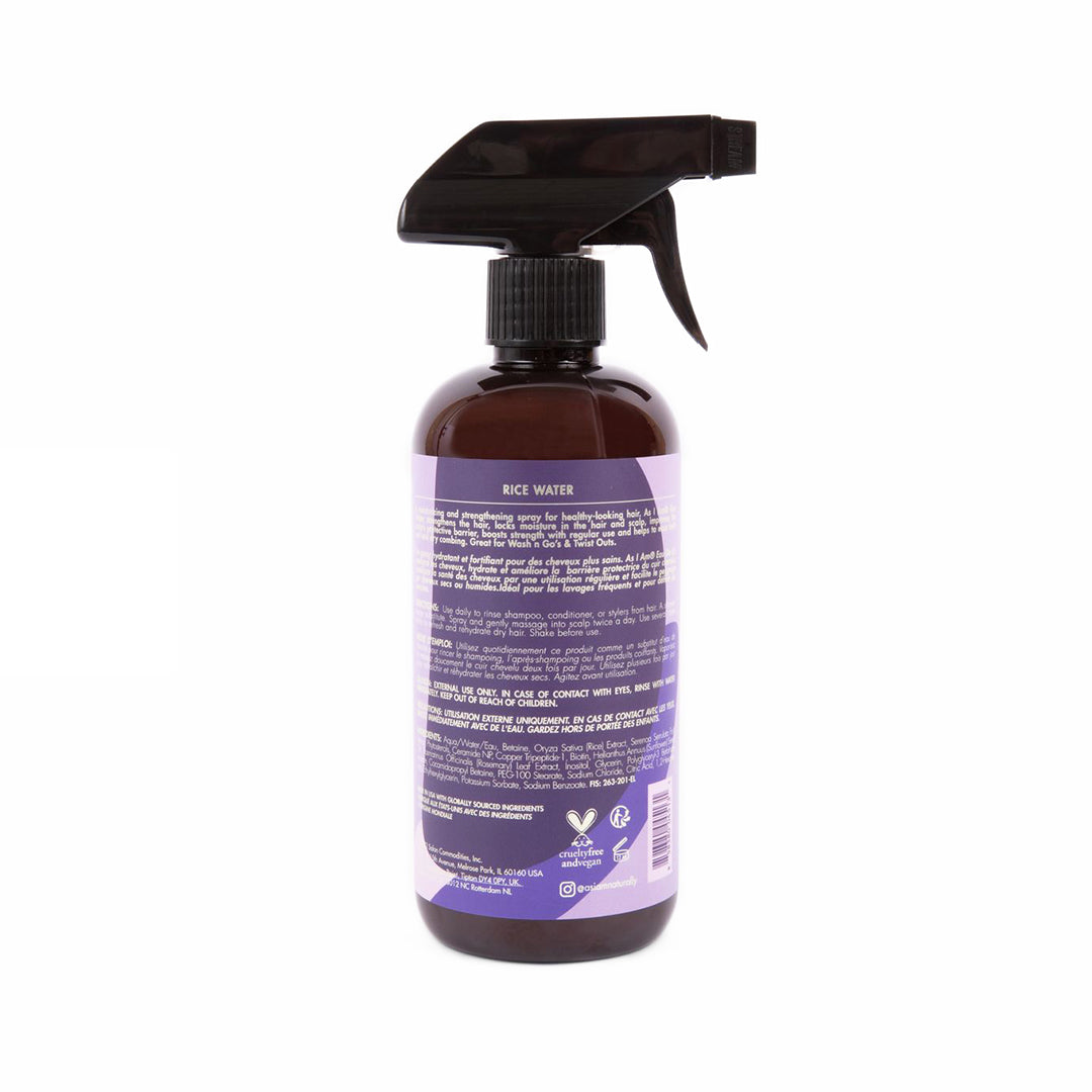 rice water product image white background