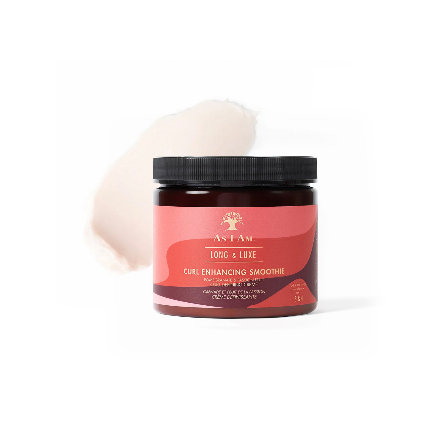 long and luxe product image white background